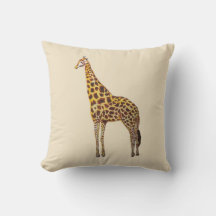 Travesseiro decorativo de Pintura Giraffe
