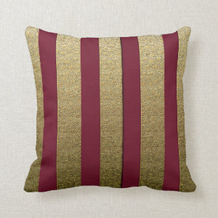 Almofada Travesseiro decorativo de poliéster Dourado de fa