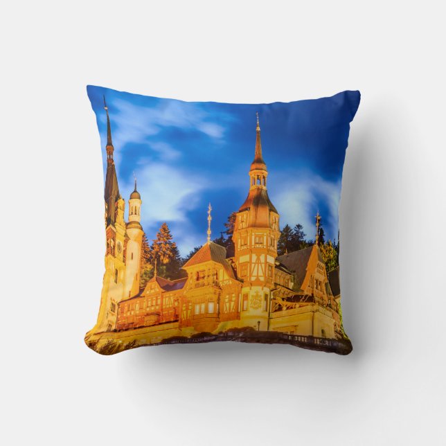 Almofada Travesseiro decorativo de poliéster, Travesseiro d (Frente)