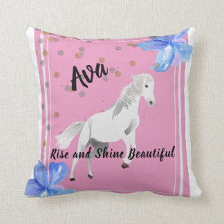 Almofada Travesseiro decorativo de Pony Branco