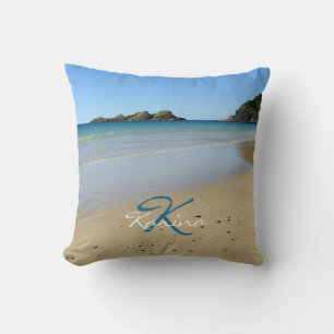 Almofada Travesseiro decorativo de praia personalizada