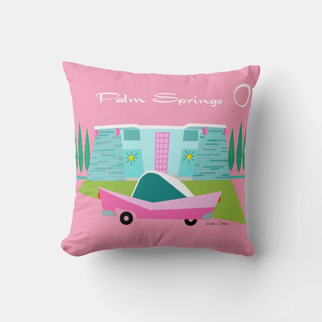 Almofada Travesseiro decorativo de Primaveras para palma re (Frente)