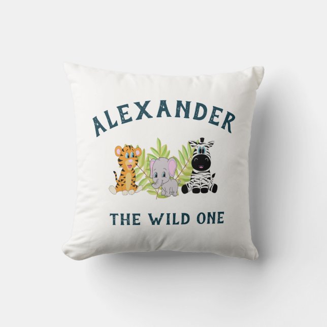 Almofada Travesseiro decorativo de primeiro aniversario de  (Frente)