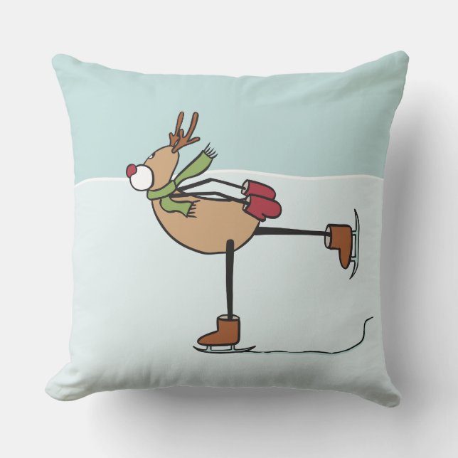 Almofada Travesseiro decorativo de Reinador de Dança Bonita (Frente)