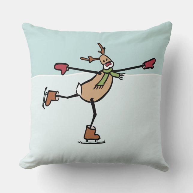 Almofada Travesseiro decorativo de Reinador de Dança Bonita (Frente)