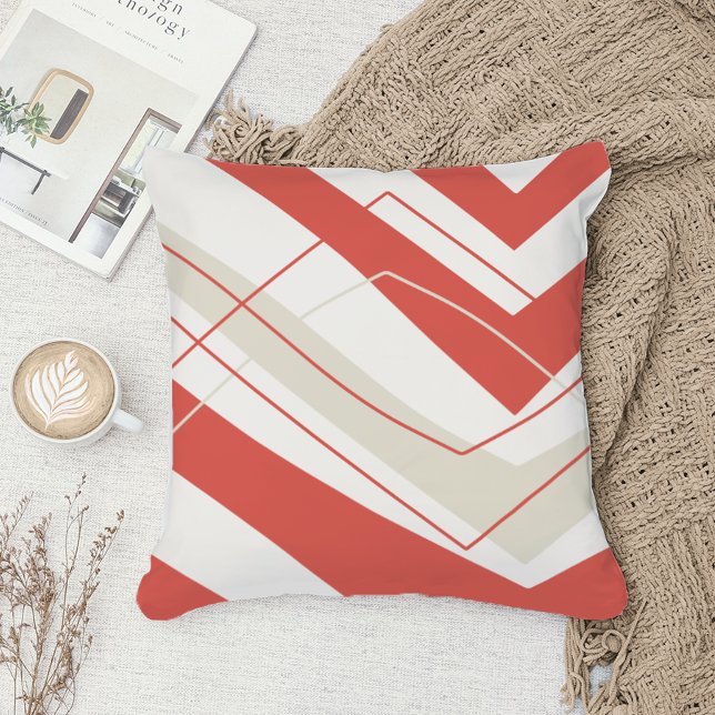 Almofada Travesseiro decorativo de Salmão Moderno Simples (Criador carregado)