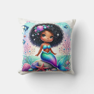 Almofada Travesseiro decorativo de Sereia Esme Mermazer