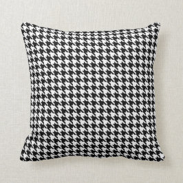 Almofada Travesseiro decorativo de som branco e preto