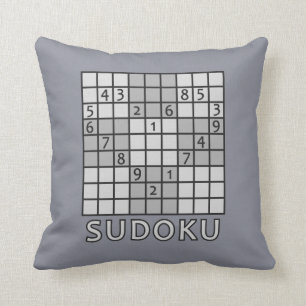 Almofada Travesseiro decorativo de SUDOKU