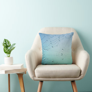 Almofada Travesseiro decorativo de teia-aranha gótica para