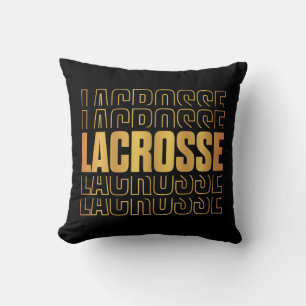Almofada Travesseiro decorativo de Texto Lacrosse