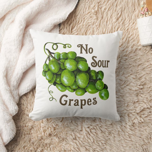Almofada Travesseiro decorativo de Uvas (Cobertor)