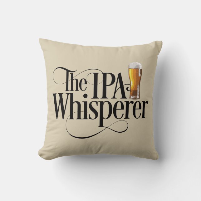 Almofada TRAVESSEIRO DECORATIVO de Whisperer IPA (Frente)
