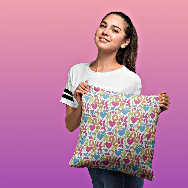 Almofada Travesseiro decorativo Decorativo dos Corações (Criador carregado)