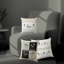 Travesseiro decorativo Decorativo "Vivo" com Tons 