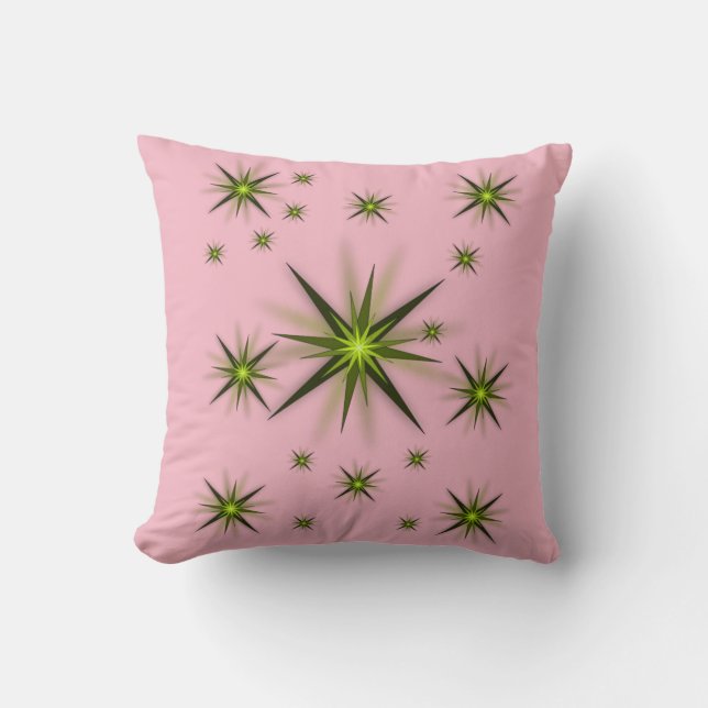 Almofada travesseiro decorativo decore estrelas (Frente)
