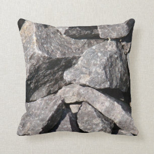 Almofada Travesseiro decorativo Decorrido Granito Grosseiro