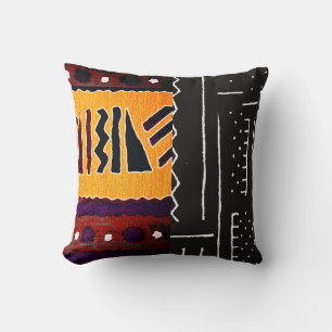 Almofada Travesseiro decorativo Design Afrocêntrico Contem