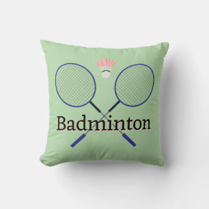 Almofada Travesseiro decorativo Design Badminton