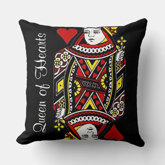 Almofada Travesseiro decorativo Design da Rainha Reversível (Frente)