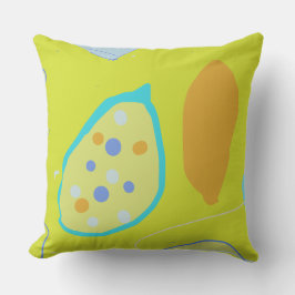 Almofada Travesseiro decorativo design de impressão espontâ