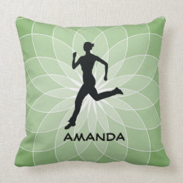 Almofada Travesseiro decorativo Design em execução/Corrida