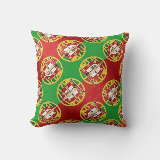 Almofada Travesseiro decorativo design Português (Frente)