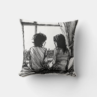 Almofada Travesseiro decorativo Designer 16x16 polegadas