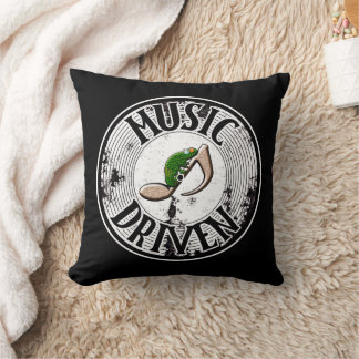 Almofada Travesseiro decorativo dirigido por música
