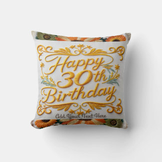 Almofada Travesseiro decorativo divertido para um aniversár