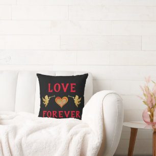 Almofada Travesseiro decorativo do Amor para sempre