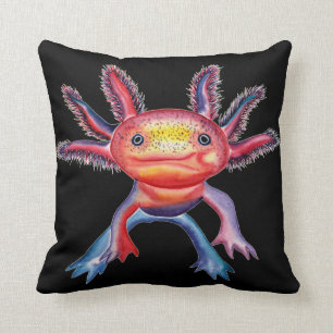 Almofada Travesseiro decorativo do Axolotl insolente