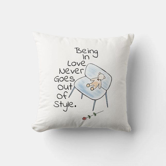 Almofada Travesseiro decorativo do brinquedo do urso do (Frente)