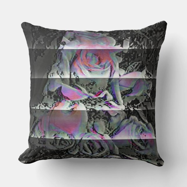 Almofada Travesseiro decorativo do Buquê Techno (Frente)