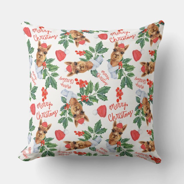 Almofada Travesseiro decorativo do Camel Holiday (Frente)