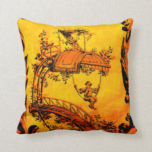 Almofada travesseiro decorativo do chinoiserie