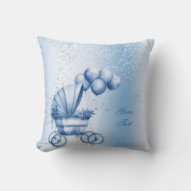 Almofada Travesseiro decorativo do cilindro rosa (Frente)