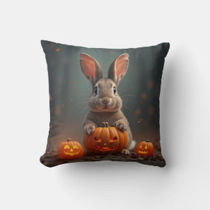 Almofada Travesseiro decorativo do Coelho das Halloween
