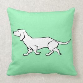 Almofada Travesseiro decorativo do Dachshund
