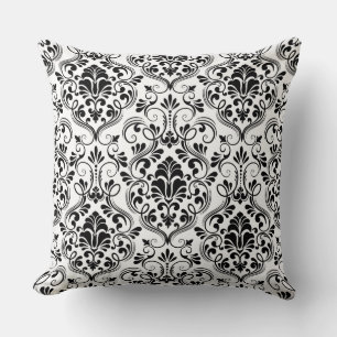 Almofada Travesseiro decorativo do Damask Ininterrupto