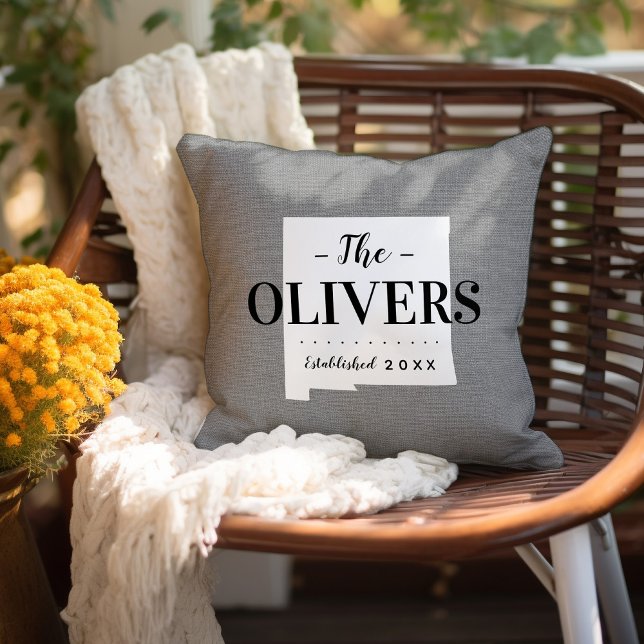 Almofada Travesseiro decorativo do Estado do Monograma da F (Criador carregado)