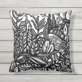 Almofada Travesseiro decorativo do Gafanhoto Dufy