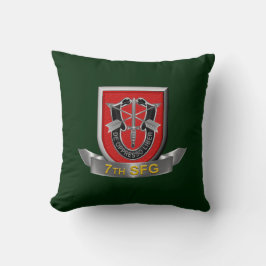 Almofada Travesseiro decorativo do Grupo de Forças Especiai