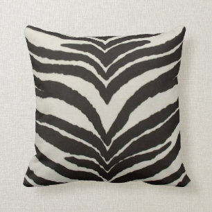 Almofada Travesseiro decorativo do impressão da zebra