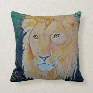 Almofada Travesseiro decorativo do leão do orgulho do gato