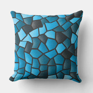 Almofada Travesseiro decorativo do Mosaico Turquesa