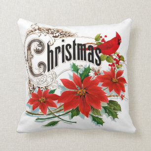 Almofada Travesseiro decorativo do natal vintage