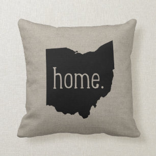 Almofada Travesseiro decorativo do Ohio Home State