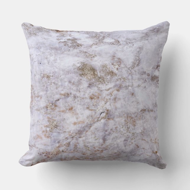 Almofada Travesseiro decorativo do padrão Marble (Frente)