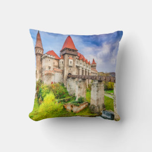 Almofada Travesseiro decorativo do poliéster, castelo de